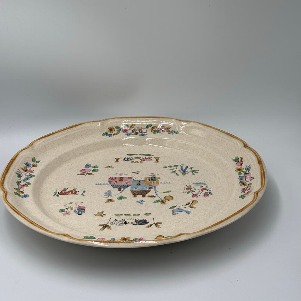 International Stoneware Vintage Heartland Pattern  Stoneware Japan Dinner Plate - Picture 5 of 13